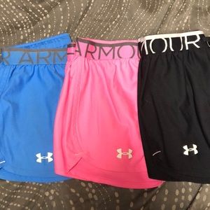 under armour shorts!